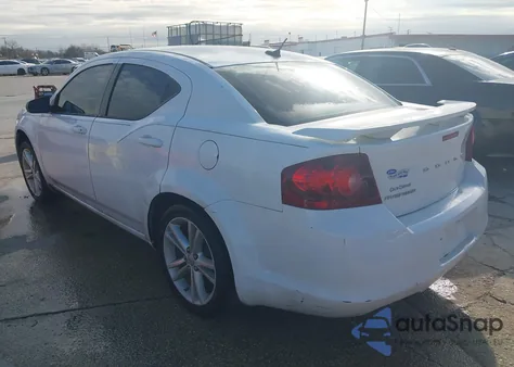 2014 Dodge Avenger Se z USA, uszkodzony, nr VIN 1C3CDZAB2EN161843